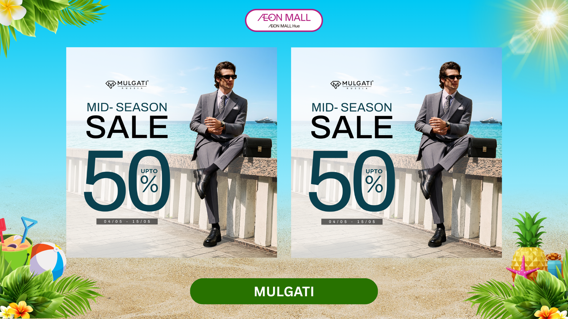 Mid Season sale lên đến 50% từ Mulgati