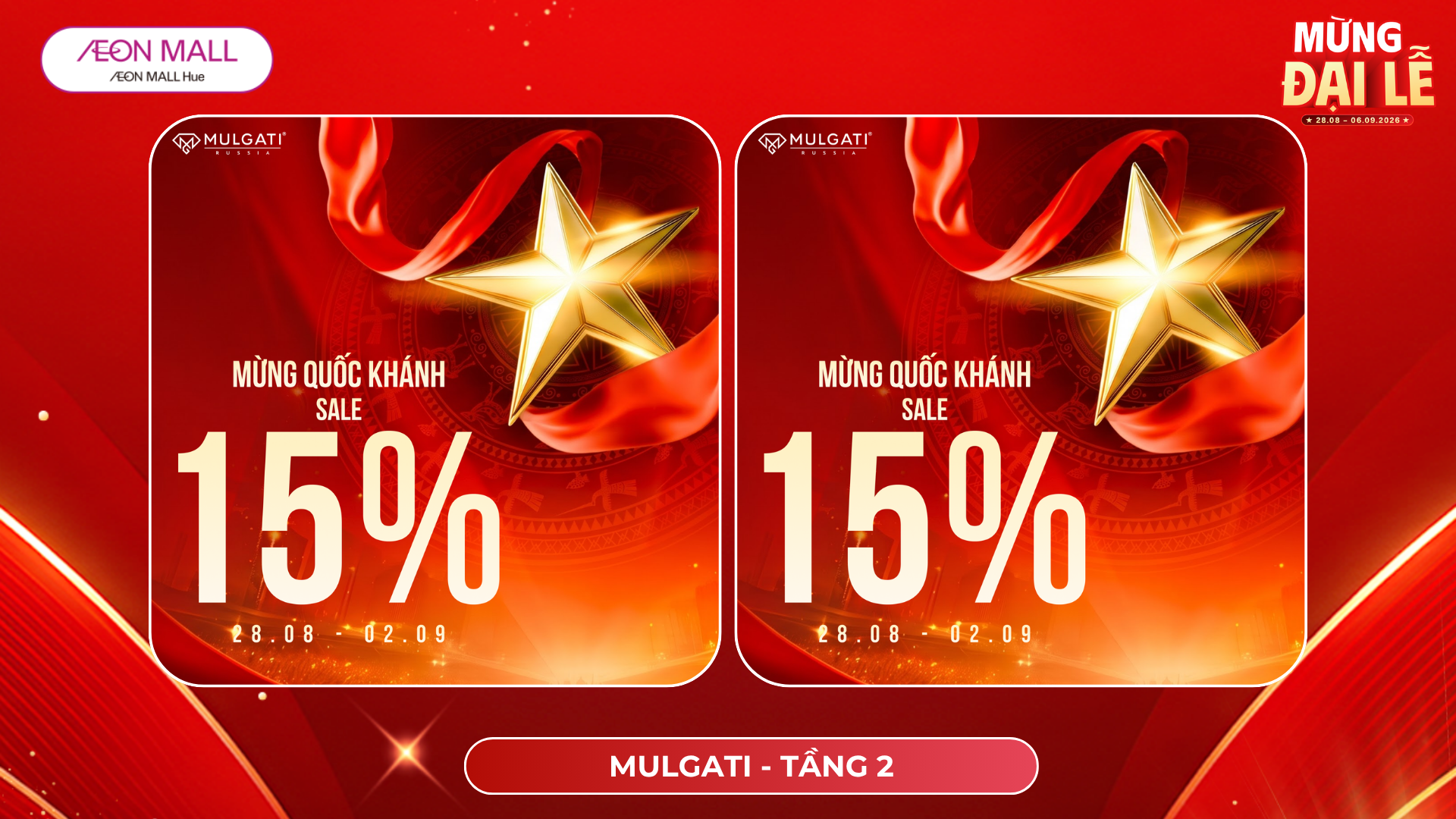 MULGATI -  ĐẠI TIỆC MỪNG QUỐC KHÁNH 2/9