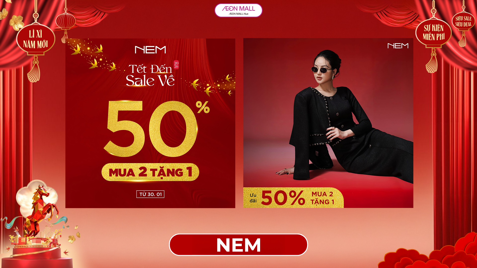 🎏TẾT ĐẾN SALE VỀ CÙNG NEM 🎏