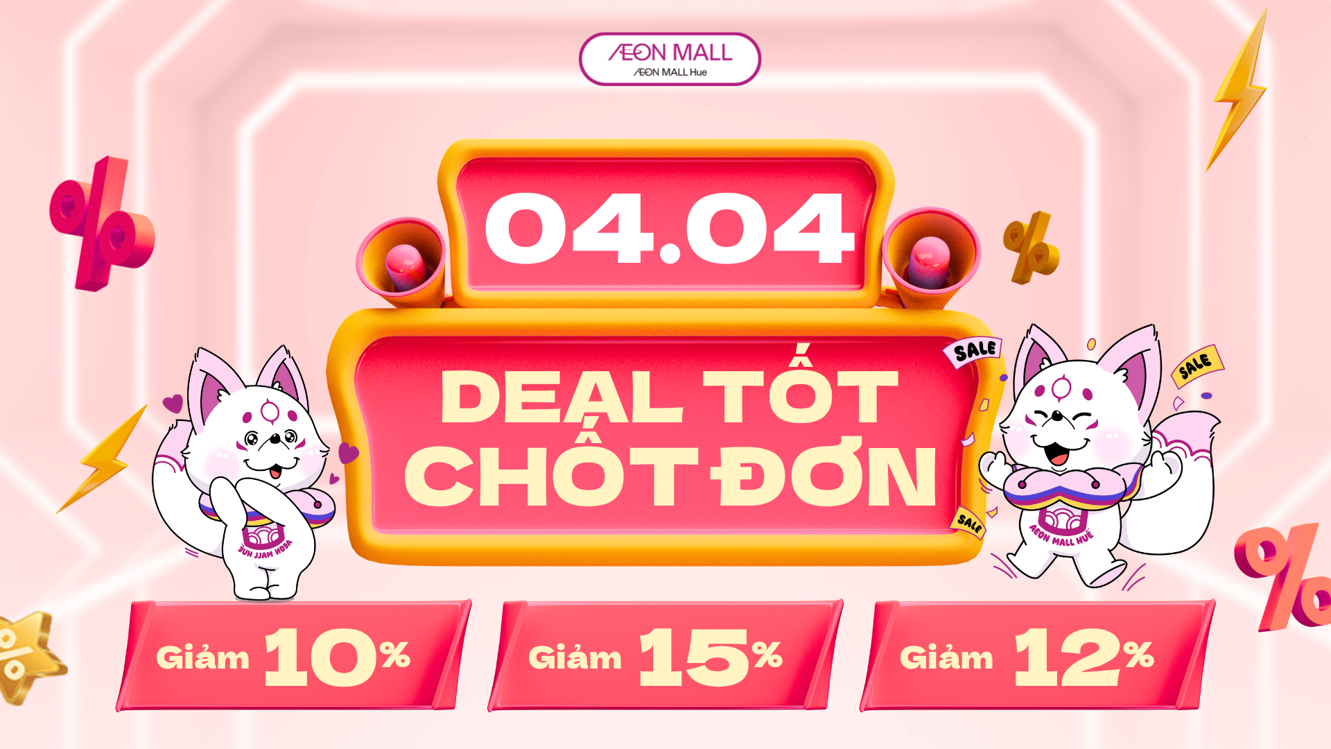 NGÀY ĐÔI – DEAL TỐT, CHỐT ĐƠN NGAY TRÊN AEON MALL PLUS