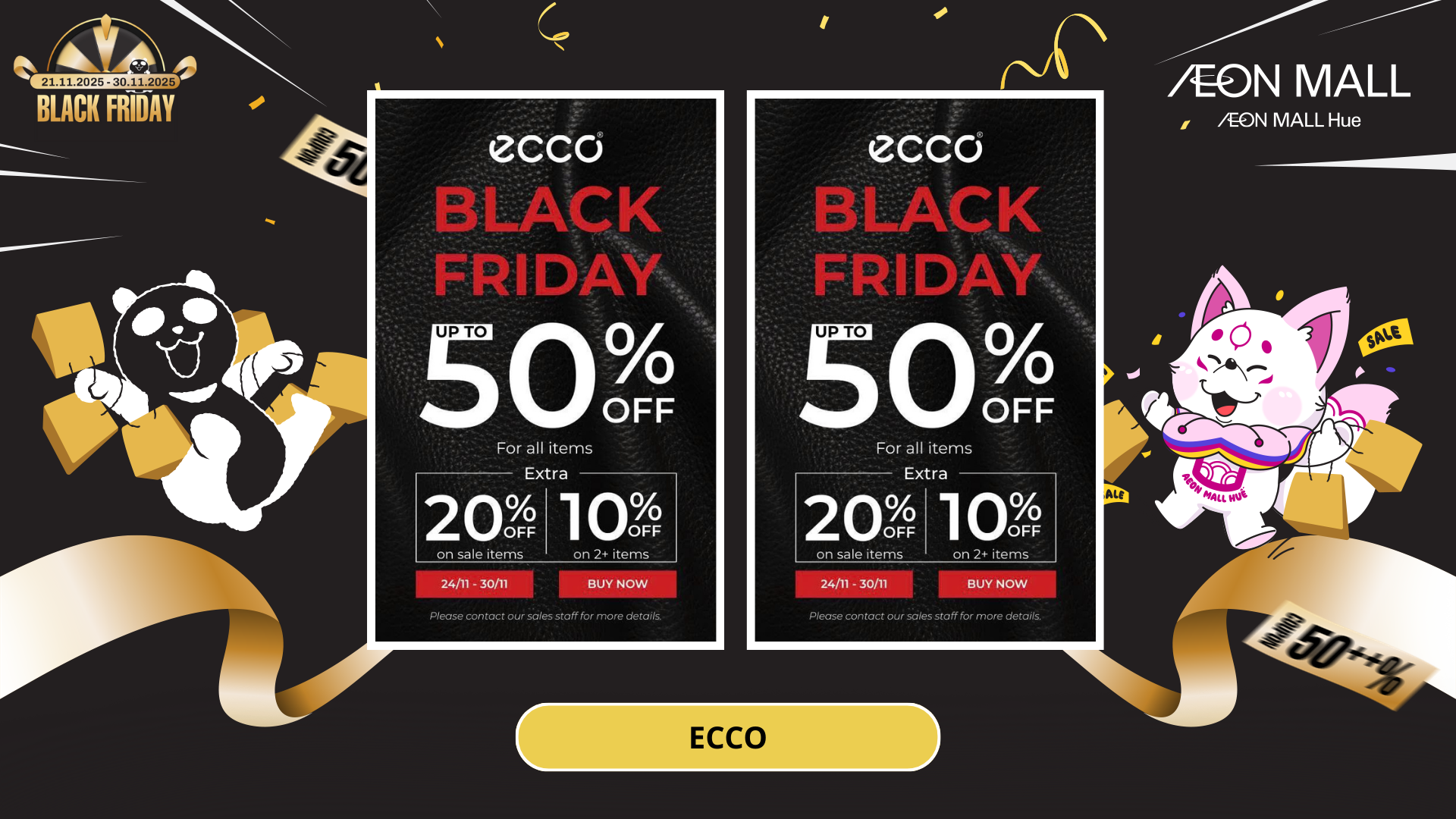 ECCO BLACK FRIDAY ƯU ĐÃI LỚN NHẤT NĂM