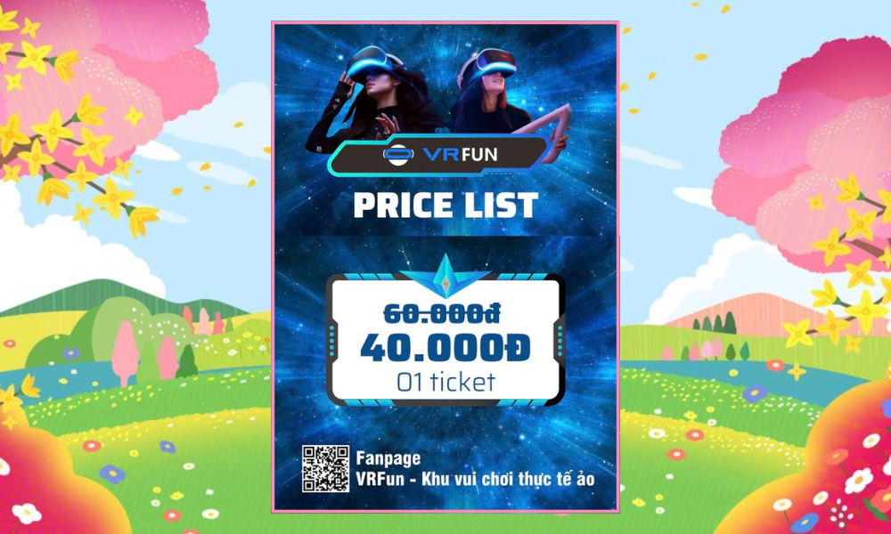 🔥 SIÊU ƯU ĐÃI TẠI VRFUN - CHỈ CÒN 40K/VÉ! 🔥