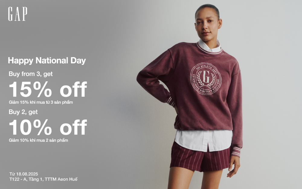 GAP - HAPPY NATIONAL DAY