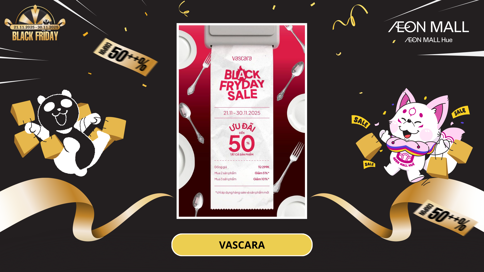 BLACK FRYDAY ƯU ĐÃI KHỦNG TỪ VASCARA