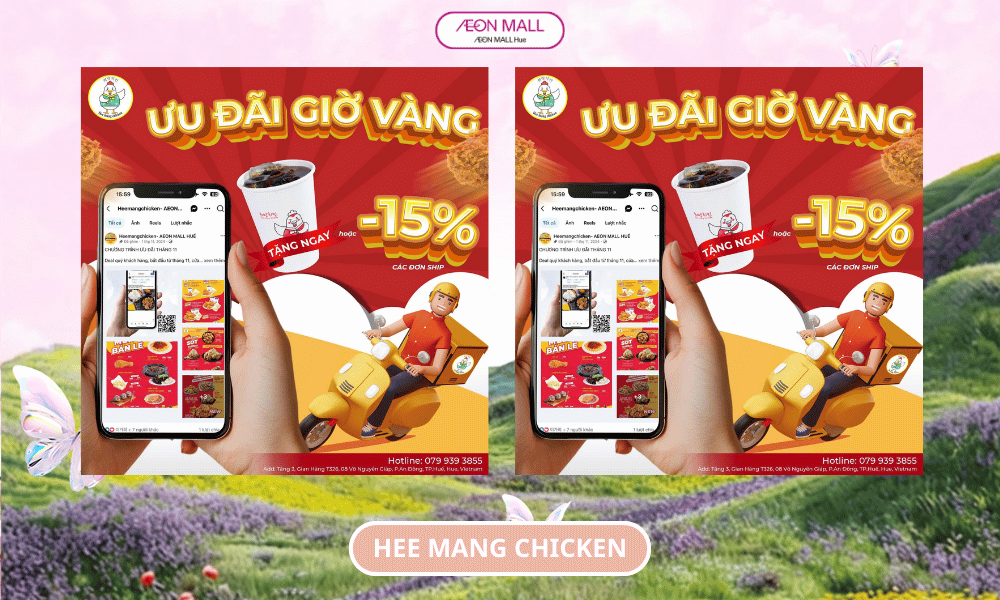 KHUNG GIỜ VÀNG SHIP TẬN CỬA TỪ HEE MANG CHICKEN