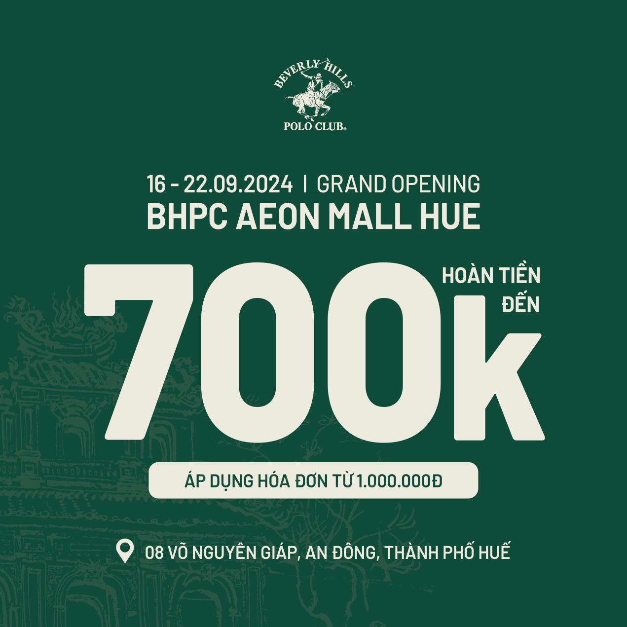 GRAND OPENING - BHPG AEON MALL HUE