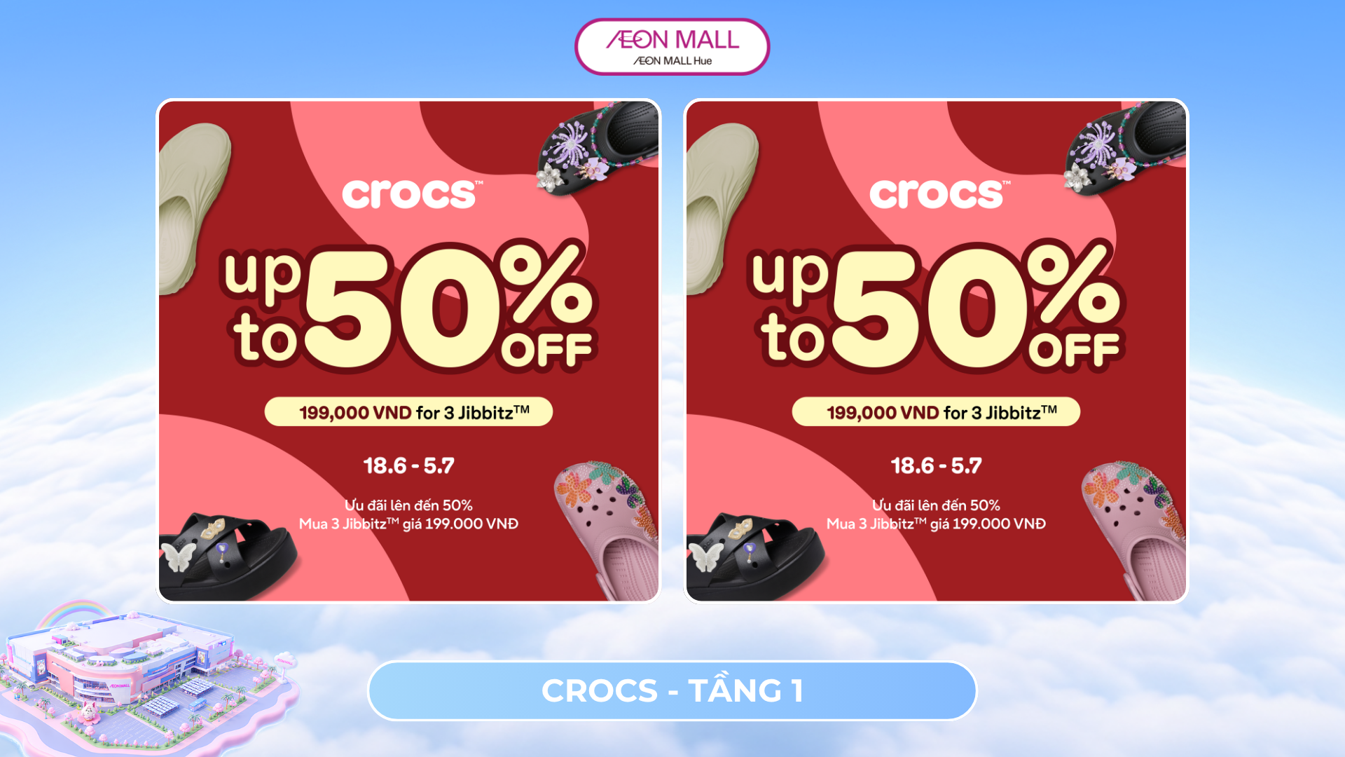 🛍️ CROCS END OF SEASON SALE – ƯU ĐÃI CUỐI MÙA HẤP DẪN 🩴