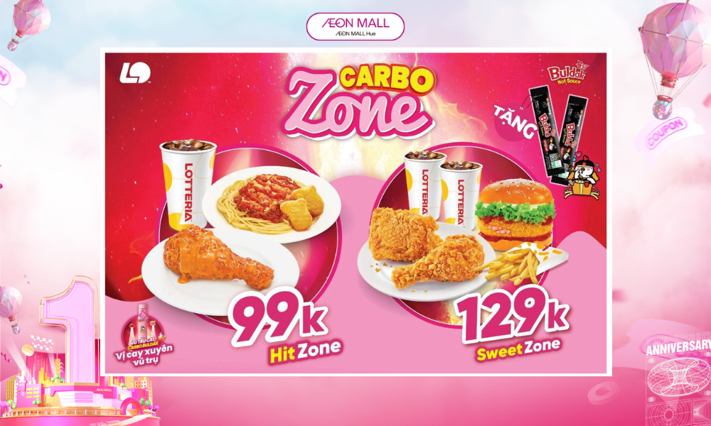 LOTTERIA Cay kiểu Hàn, đậm vị kiểu Ria ~ Khám phá ngay vị cay xuyên vũ trụ 🌚