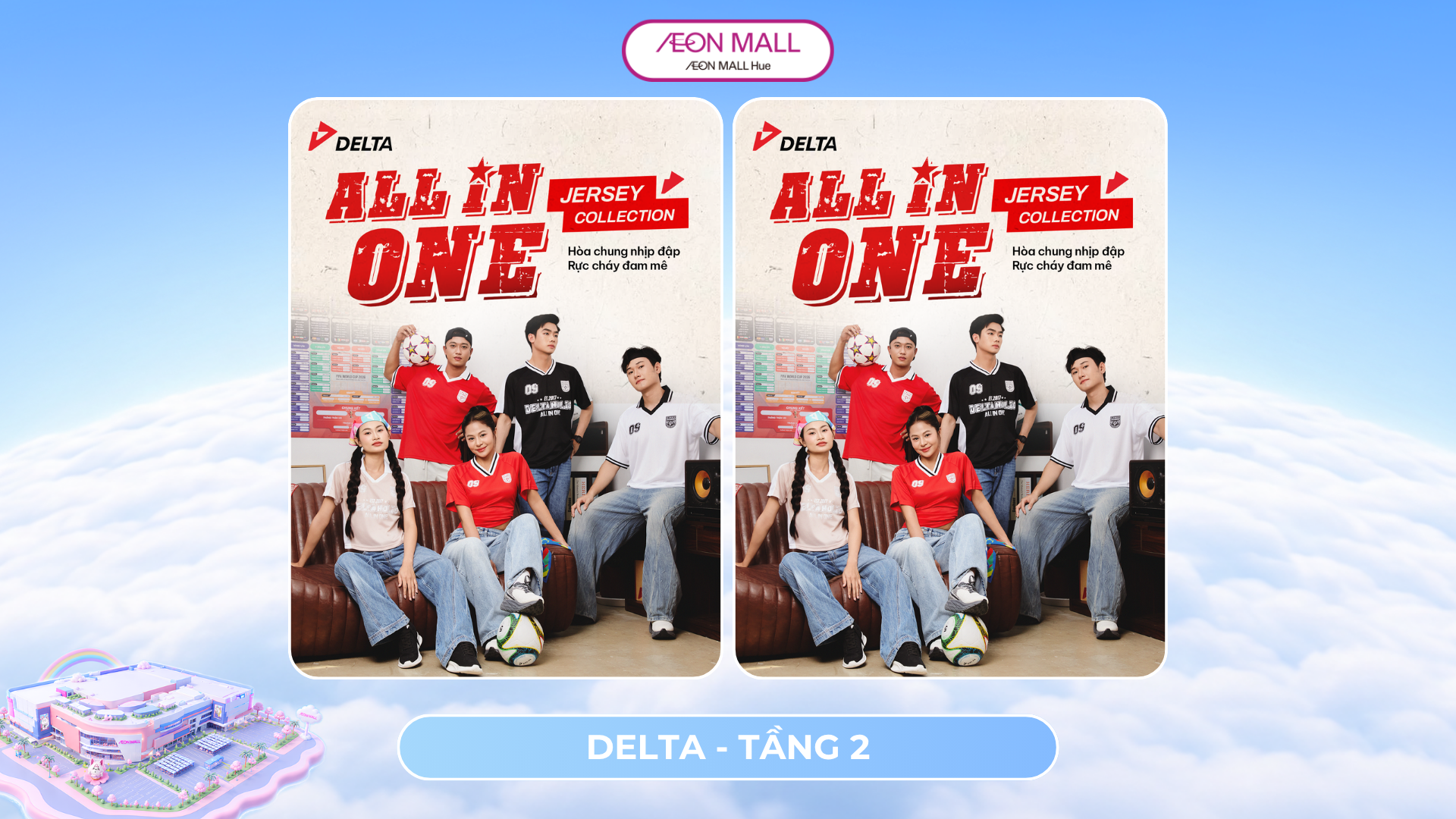 ⚽ KHÁM PHÁ JERSEY COLLECTION – ALL IN ONE TỪ DELTA ⚽