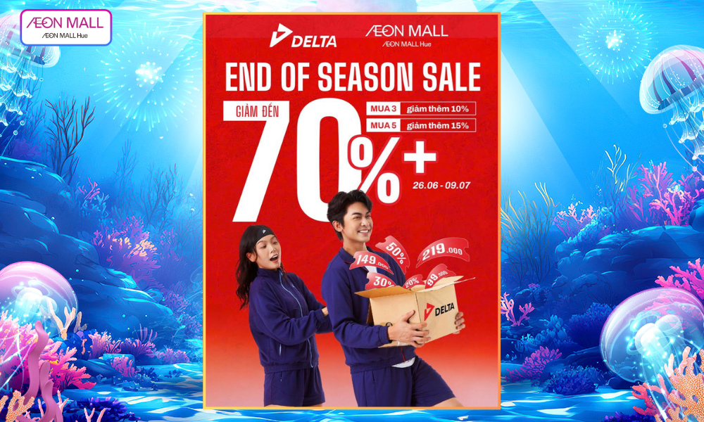 [DELTA] 🎉 END OF SEASON SALE – ƯU ĐÃI CỰC HOT 🎉