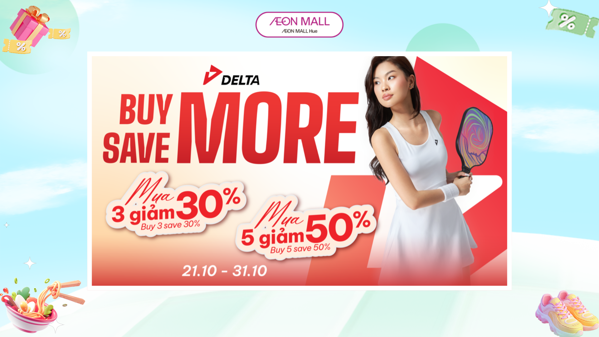 LEVEL UP DEAL – MUA CÀNG NHIỀU, GIẢM CÀNG SÂU!