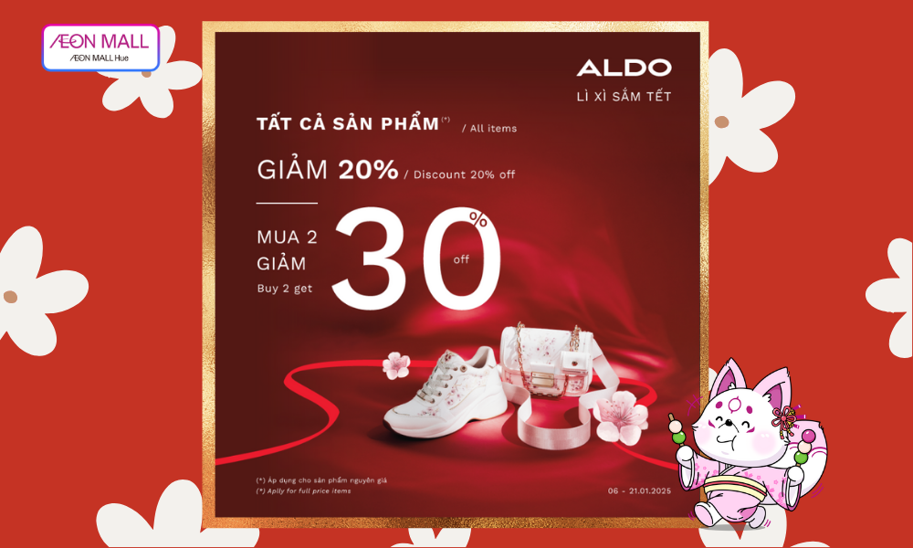 ALDO | LÌ XÌ SẮM TẾT 🧧🧧