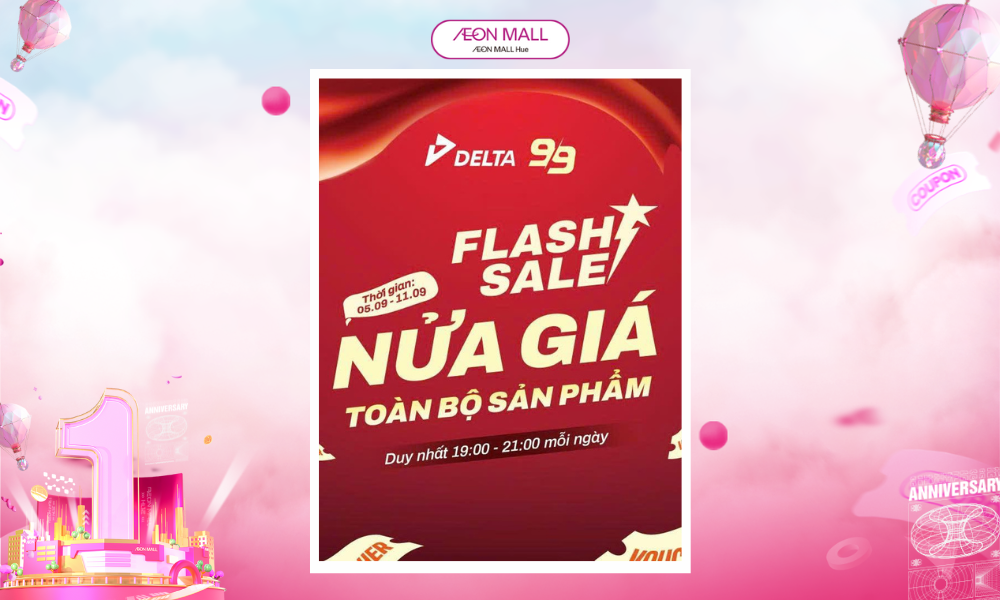 Chương trình FLASH 9 DEAL BÙNG NỔ DELTA