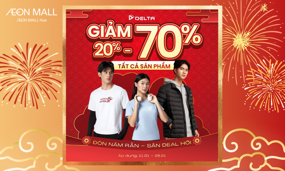 ĐÓN NĂM RẮN - SĂN DEAL HỜI 20 - 70% OFF