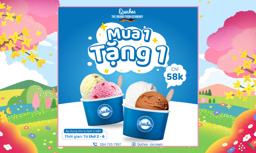 🍨NHÂN ĐÔI HƯƠNG VỊ - DEAL MUA 1 TẶNG 1 🍨