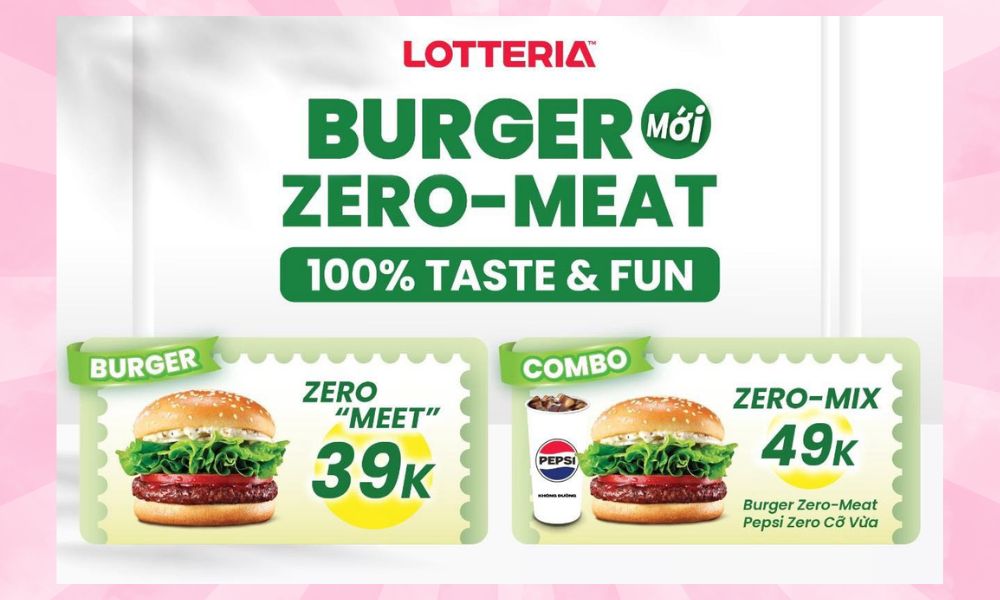 SIÊU PHẨM MỚI RA MẮT BURGER ZERO MEAT ~ 100% RAU CỦ, 100% TASTE & FUN ! 🌿