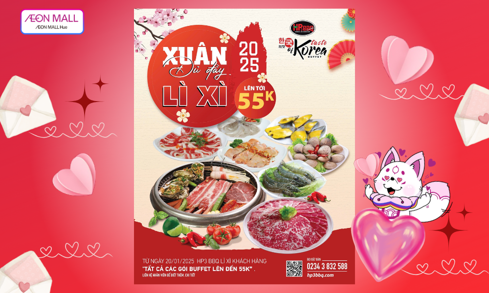 🏮 XUÂN ĐỦ ĐẦY – LÌ XÌ TỚI 55K TẠI HP3! 🎊