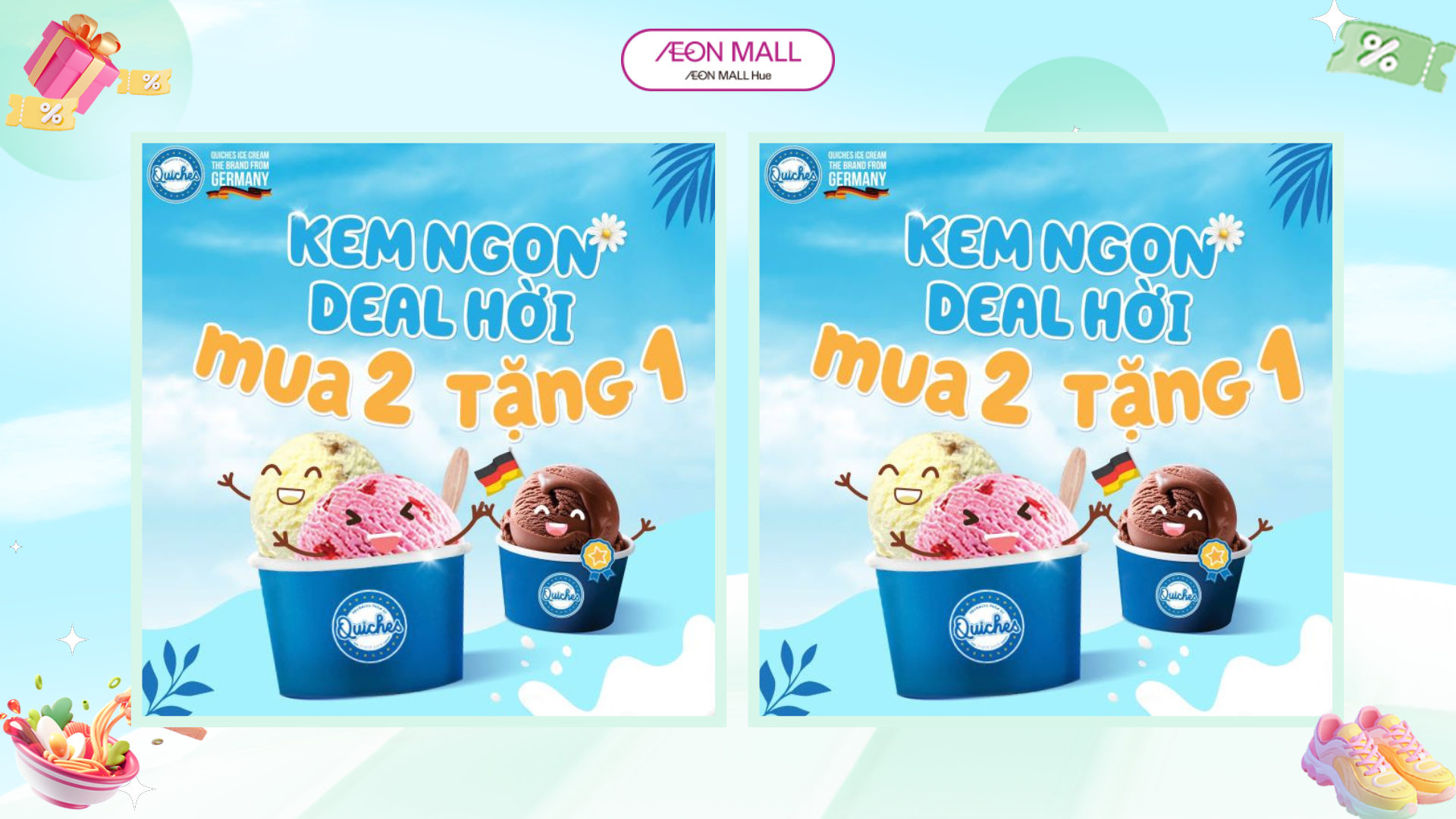 KEM NGON DEAL HỜI - MUA 2 TẶNG 1
