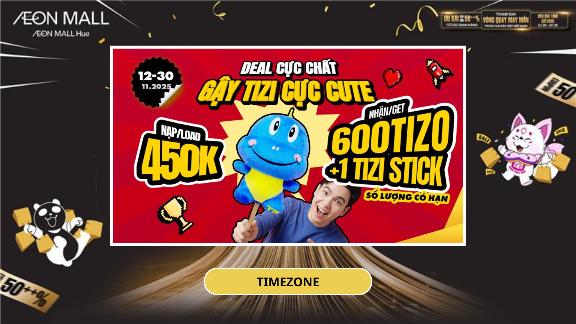 CHƯƠNG TRÌNH BRANDED GIFT OFFER TỪ TIMEZONE