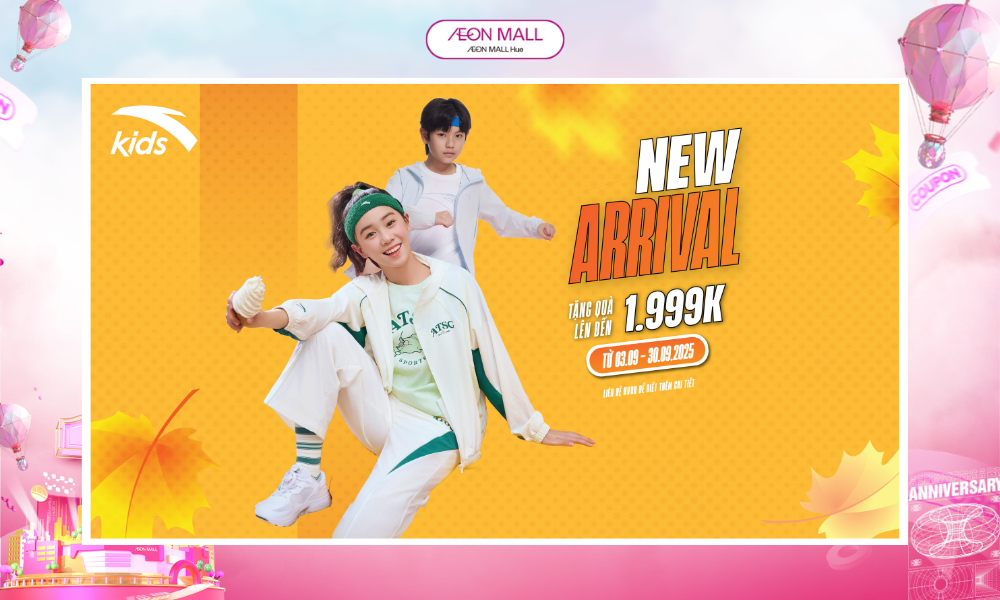 BỘ SƯU TẬP MÙA THU MỚI LÊN KỆ TƯNG BỪNG, ĐỪNG BỎ LỠ NGÀN QUÀ TẶNG HẤP DẪN TỪ ANTA KIDS