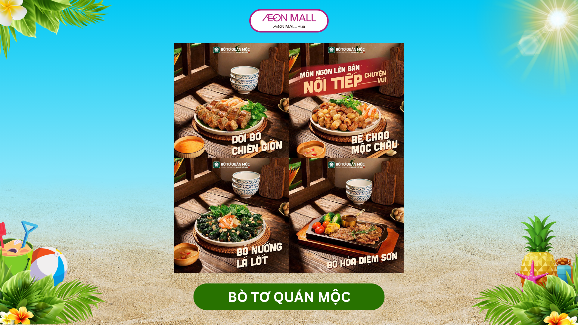 MÓN NGON LÊN BÀN – NỐI TIẾP CHUYỆN VUI CÙNG BÒ TƠ!