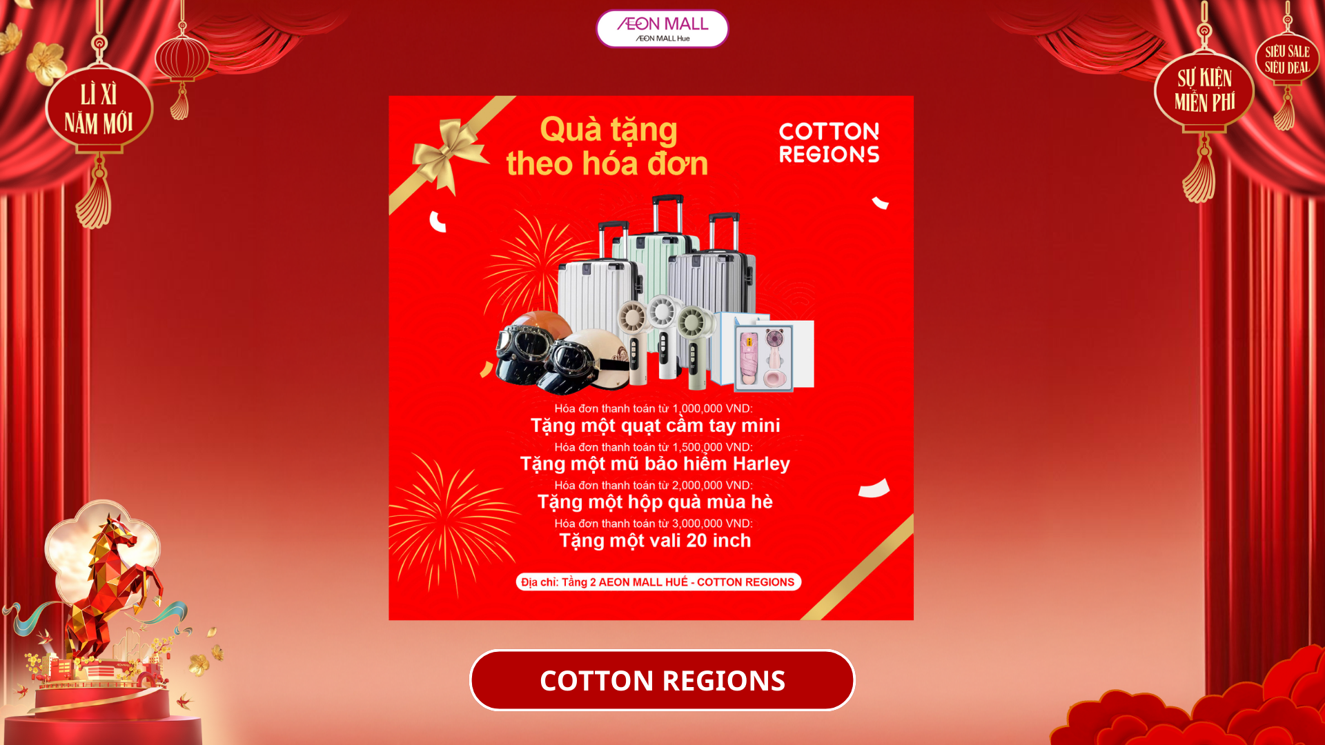 QUÀ TẶNG THEO HÓA ĐƠN – MUA CÀNG NHIỀU, QUÀ CÀNG XỊN