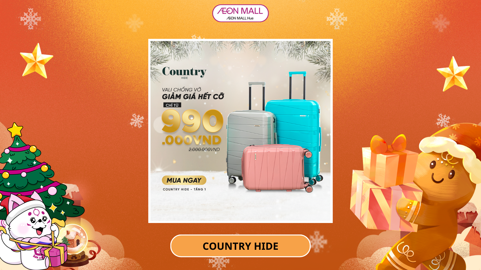 VALI CHỐNG VỠ GIÁ CHẠM SÀN CHỈ TỪ 990K TỪ COUNTRY HIDE
