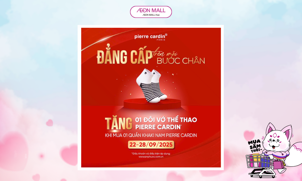 ✨ĐẲNG CẤP TRÊN MỖI BƯỚC CHÂN CÙNG AN PHƯỚC PIERE CARDIN