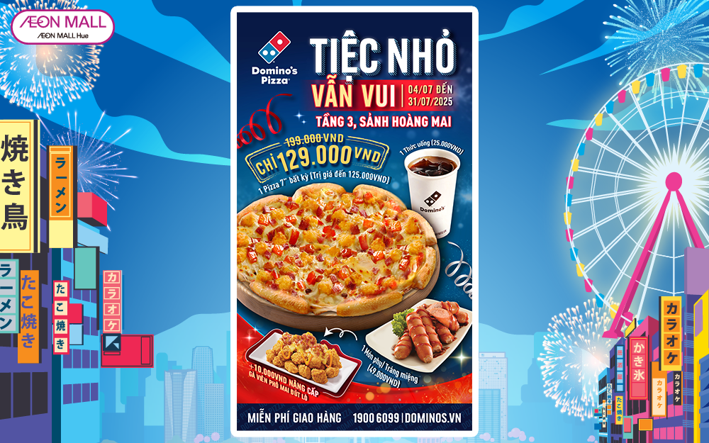 🎉 TIỆC NHỎ VẪN VUI – COMBO 129.000Đ DÀNH CHO 1-2 NGƯỜI 🎉