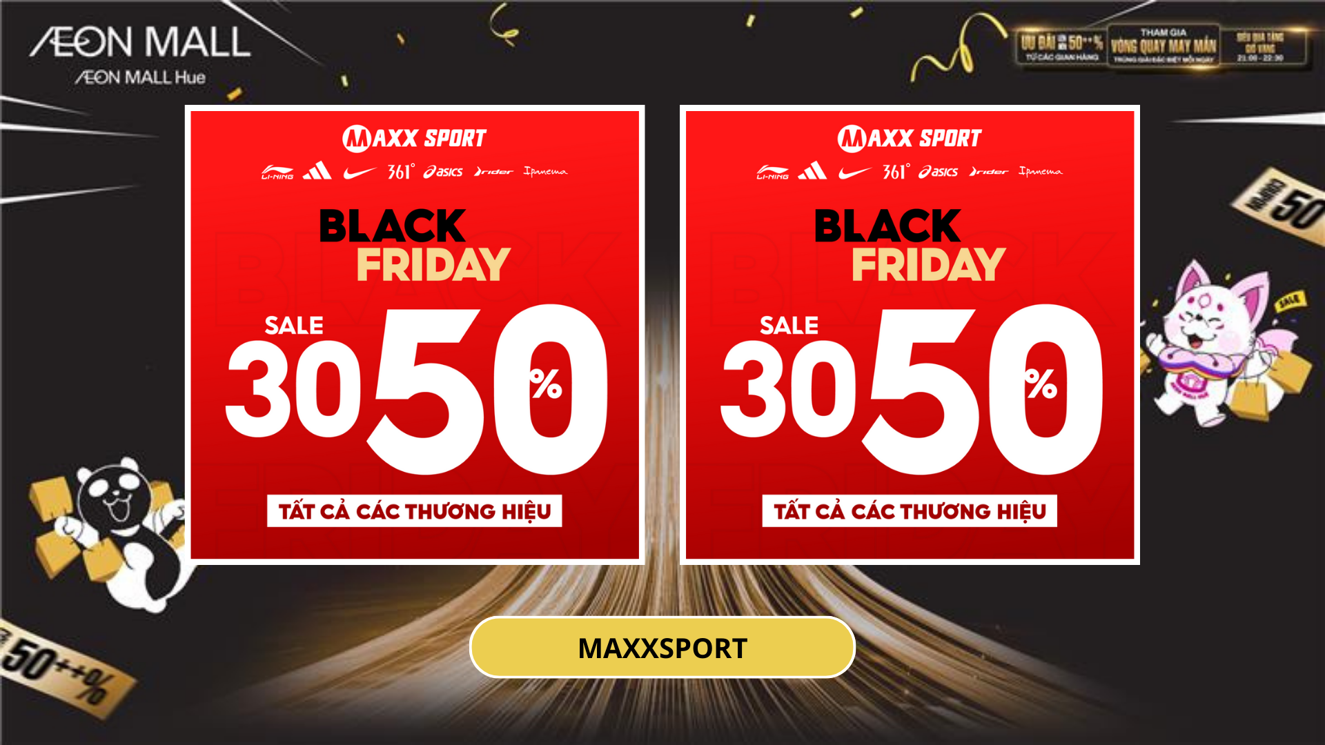 BLACK FRIDAY – MAXXSPORT SALE UP TO 50%