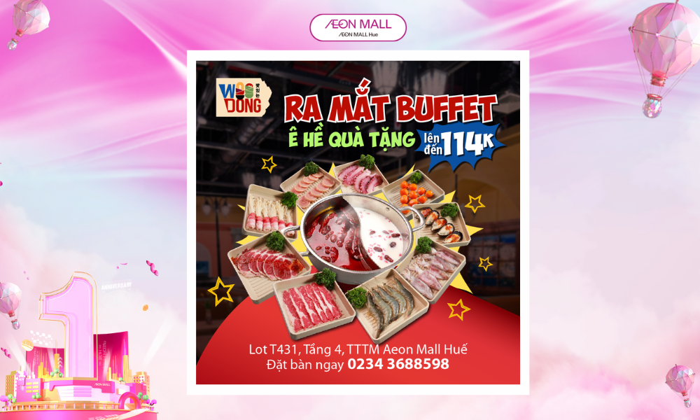 Buffet lẩu tại WooDong Bạn Đã Thử Chưa