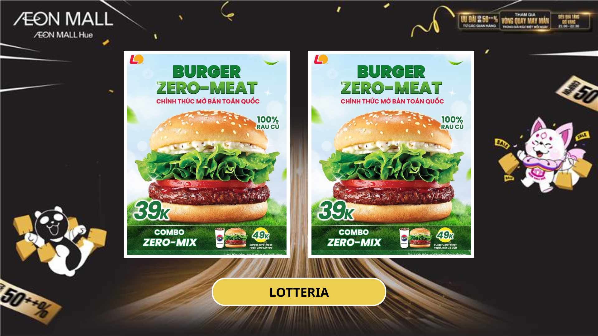 🌱 BURGER ZERO-MEAT CHÍNH THỨC MỞ BÁN TOÀN QUỐC GIÁ CHỈ 39K💚