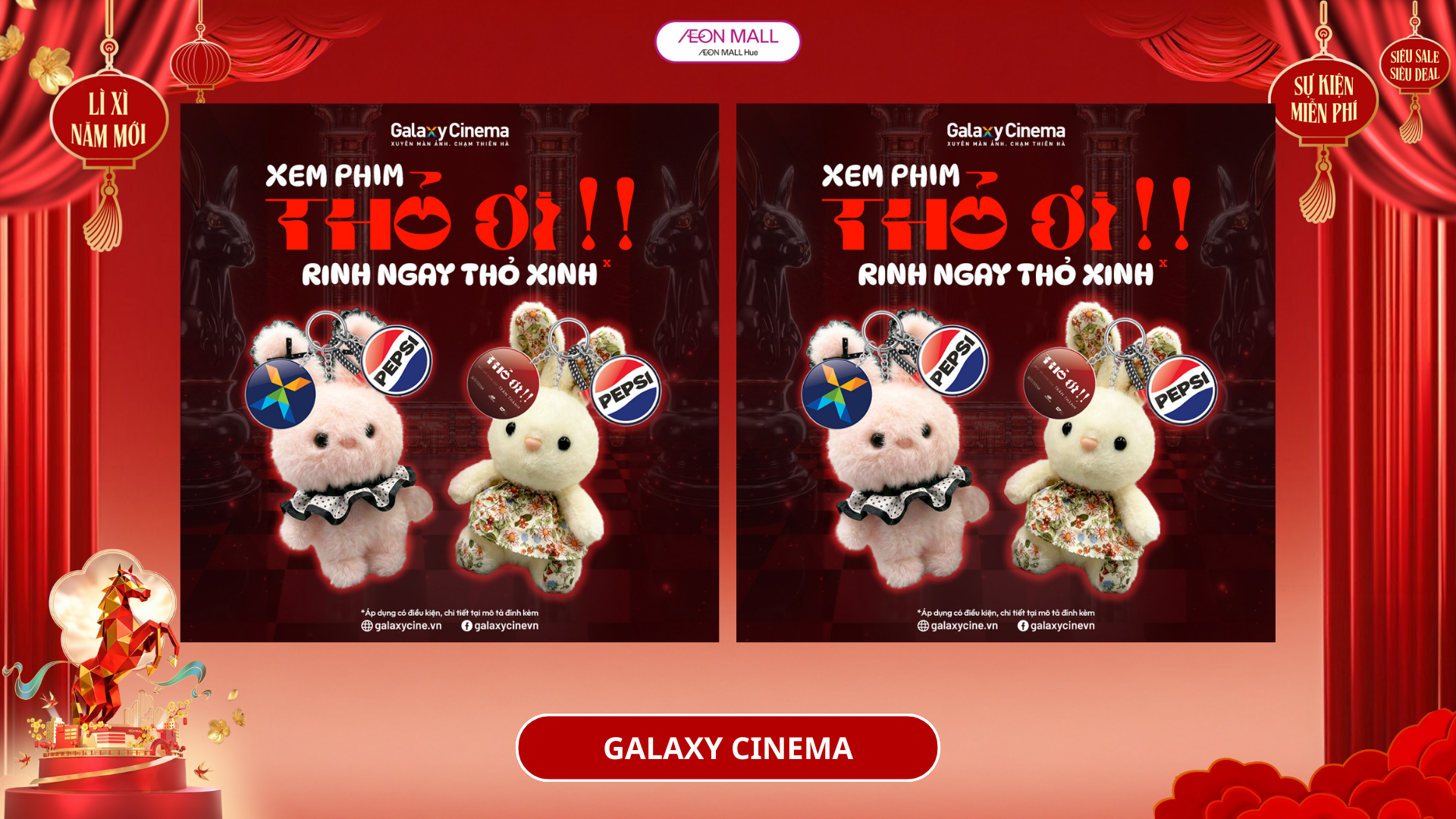 TẶNG QUÀ ĐỘC QUYỀN TẠI GALAXY CINEMA XEM PHIM THỎ ƠI MÙA TẾT 2026