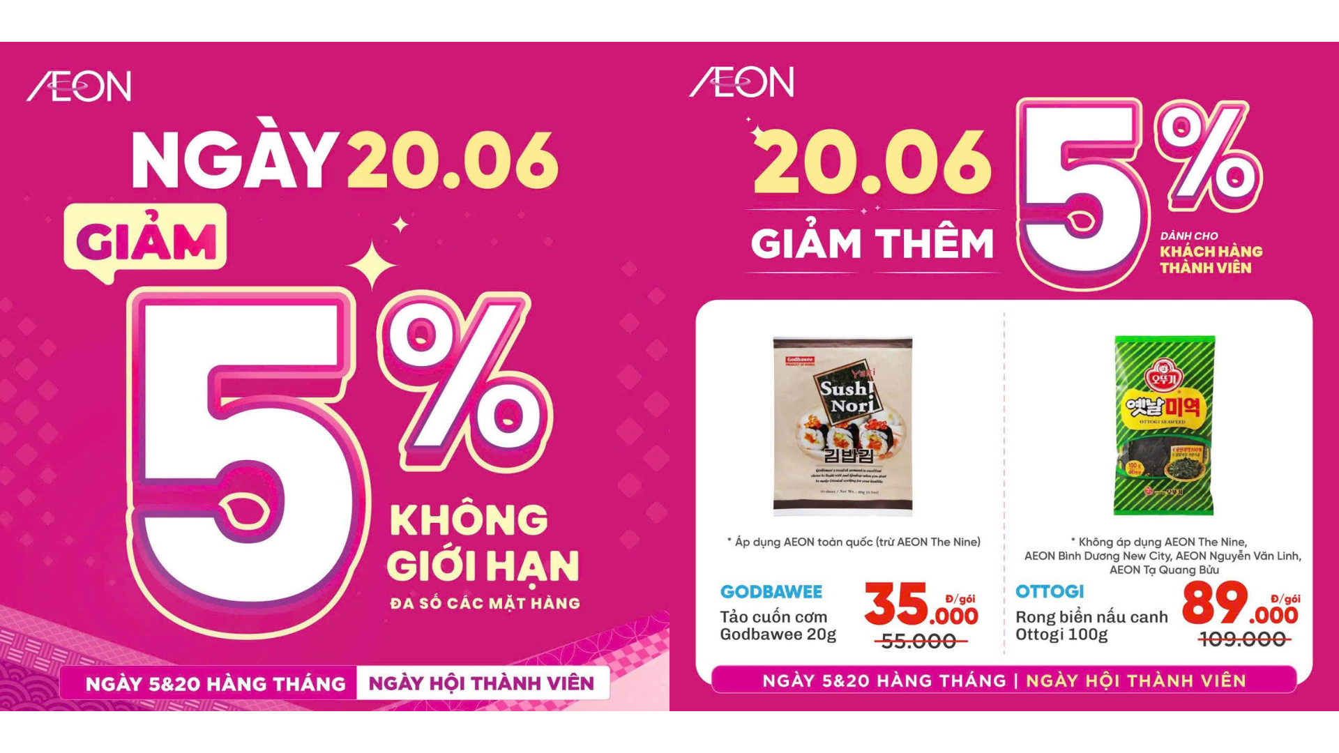 NGÀY HỘI THÀNH VIÊN 20/06: CUỐI TUẦN NÀY CÓ HẸN, NHẬN ƯU ĐÃI ĐẶC QUYỀN TẠI SIÊU THỊ 😍