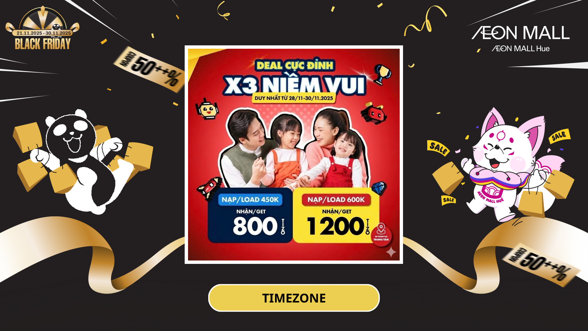 CUỐI TUẦN BÙNG NỔ DEAL KHỦNG TỪ TIMEZONE!