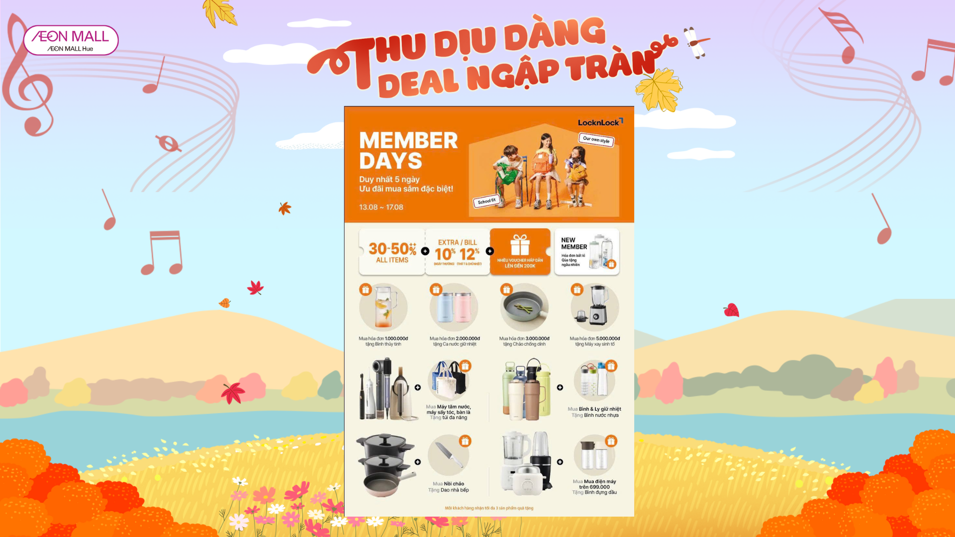🎉 MEMBER DAYS – ƯU ĐÃI CỰC SỐC CHỈ 5 NGÀY! 🎉