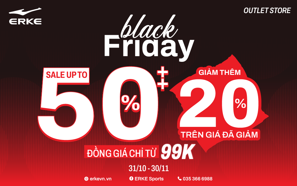 BLACK FRIDAY l SIÊU SALE KHỦNG NHẤT NĂM