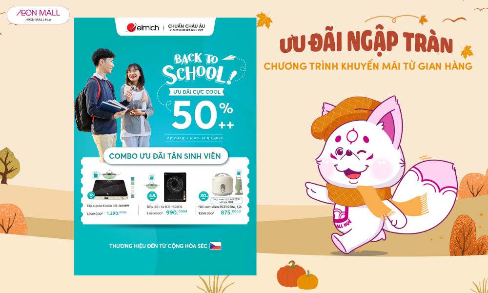 BACK TO SHCOOL - ƯU ĐÃI CỰC COOL
