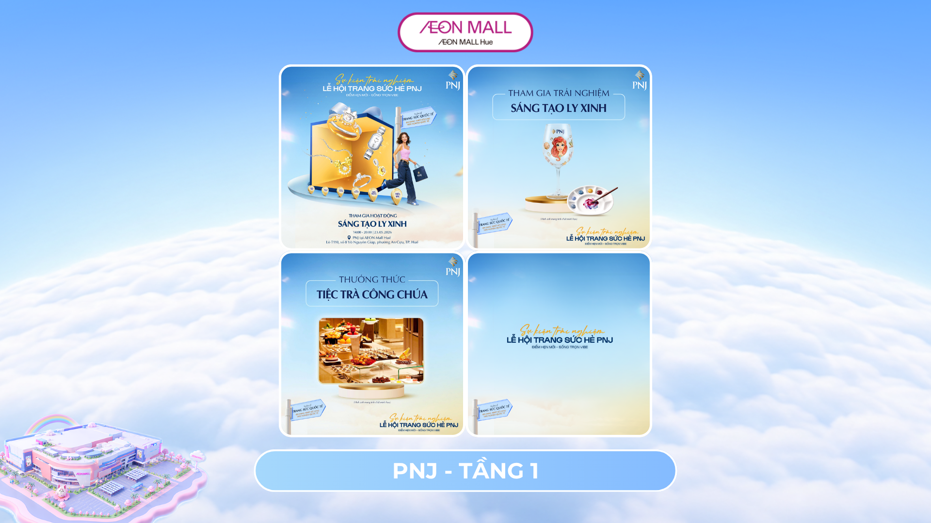 ⏳ BẠN ĐÃ SẴN SÀNG THAM GIA SỰ KIỆN TRẢI NGHIỆM “LỄ HỘI TRANG SỨC HÈ PNJ” CHƯA?