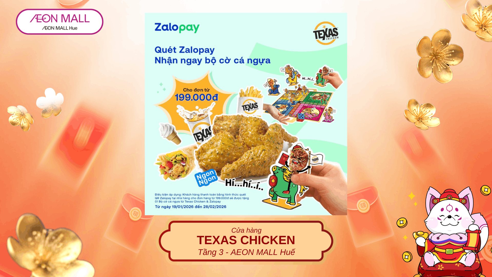 ĂN GÀ NGON – RINH QUÀ VUI CÙNG TEXAS CHICKEN