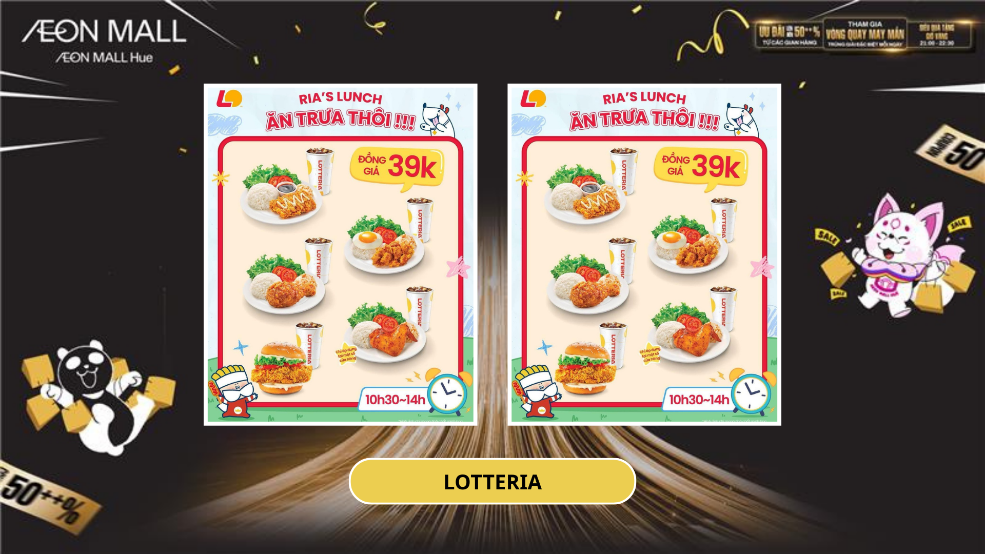 ⏰ TRƯA CHILL CÙNG RIA'S LUNCH - COMBO CƠM TRƯA ĐỒNG GIÁ 39KA 😋