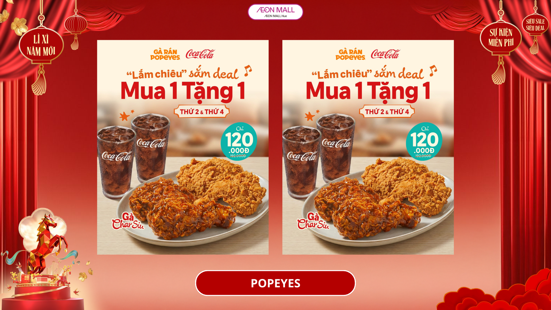 MUA 1 TẶNG 1 CÙNG GÀ CHAR SIU