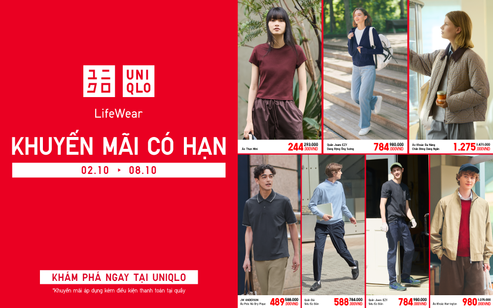 KHUYẾN MÃI CÓ HẠN - TIỆN LỢI NGÀY THU