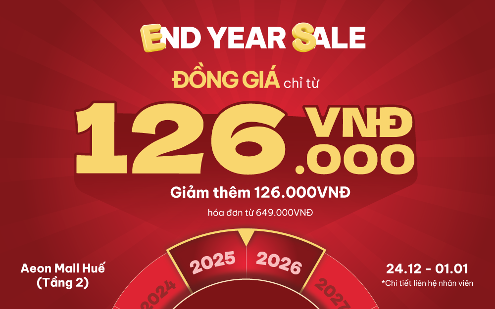 SHONDO END YEAR SALE