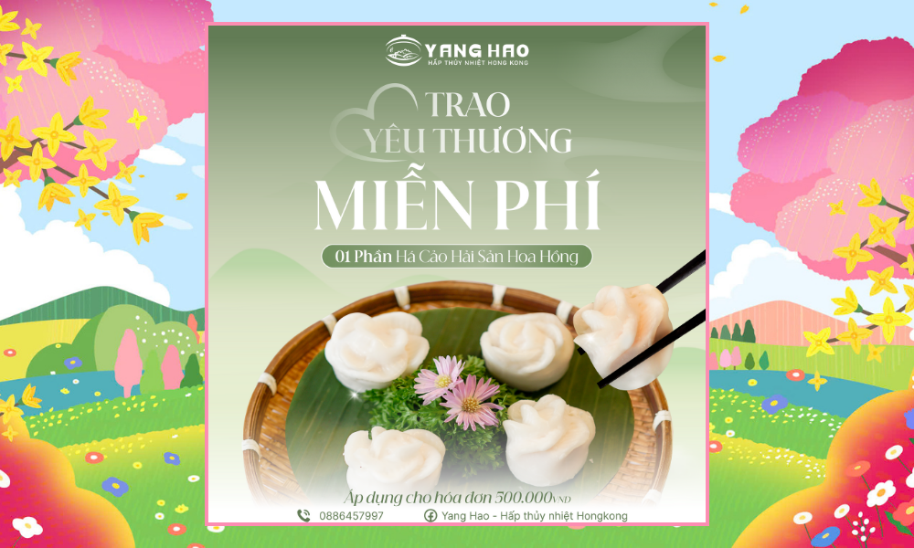 🌹TRAO YÊU THƯƠNG - TẶNG MIỄN PHÍ DIMSUM