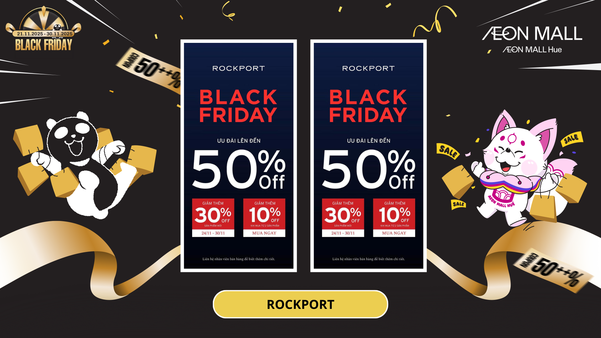 BLACK FRIDAY TUẦN LỄ ƯU ĐÃI LỚN NHẤT NĂM TẠI ROCKPORT