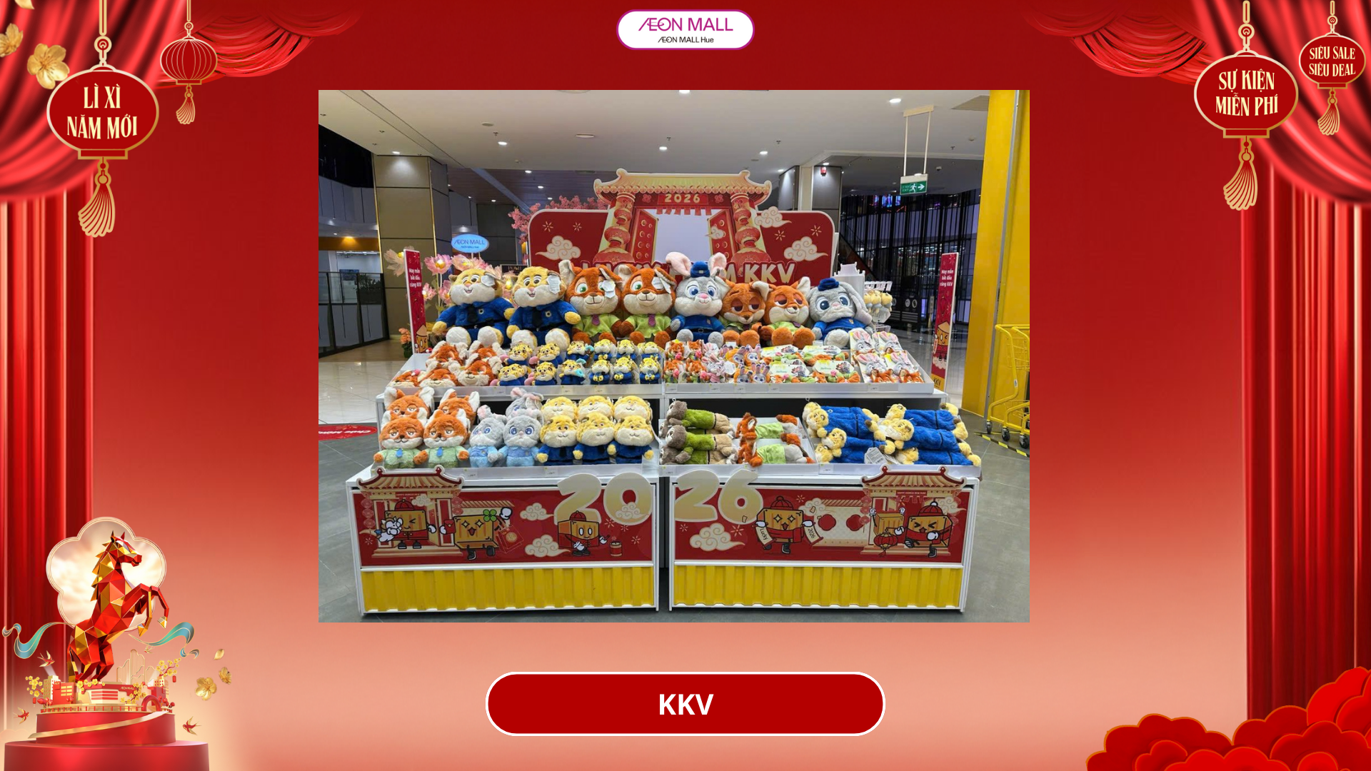 MUA SẮM CÀNG NHIỀU – QUÀ XINH LIỀN TAY TẠI KKV