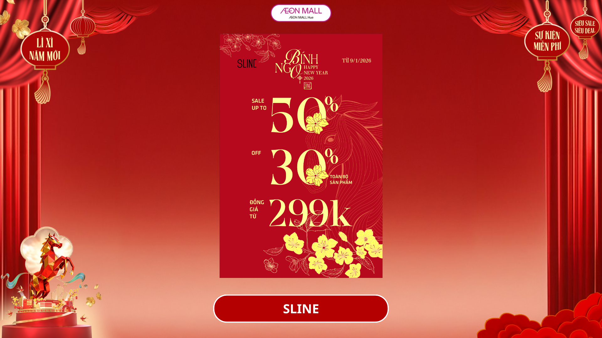 ĐÓN TẾT XUÂN BÍNH NGỌ 2026 CÙNG SLINE