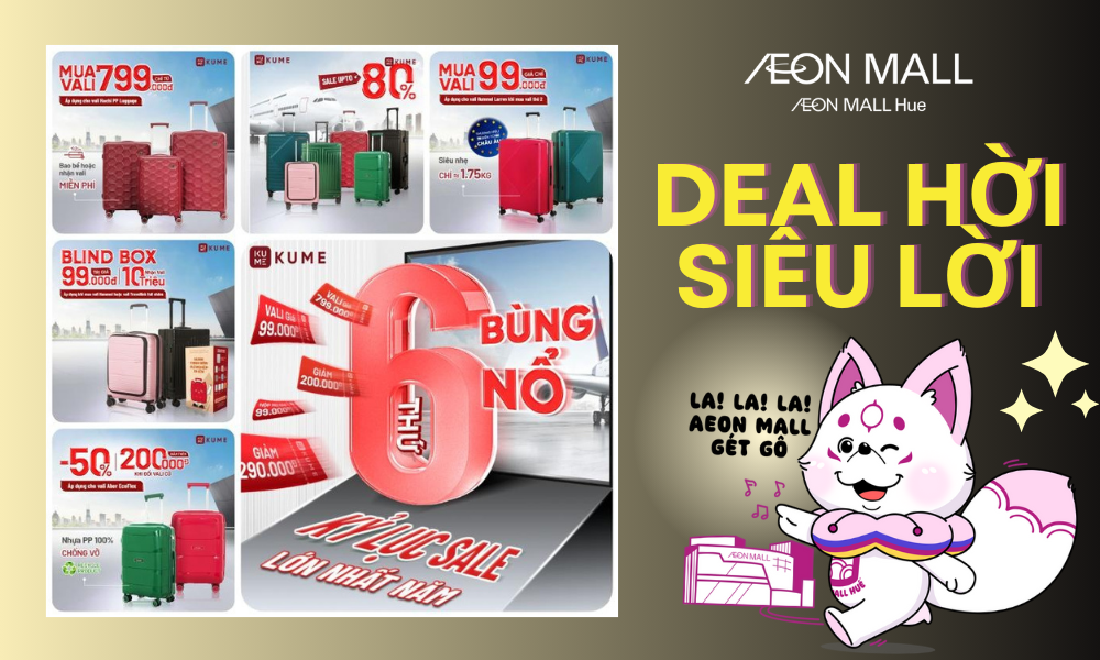 BÙNG NỔ BLACK FRIDAY | KỶ LỤC SALE LỚN NHẤT NĂM MUA VALI CHỈ TỪ 99.000Đ