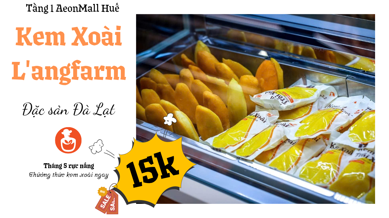 L'angfarm: Kem Xoài Giảm Giá Sốc – Chỉ Còn 15k!
